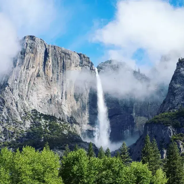 约塞米蒂 Falls in 约塞米蒂 National Park.